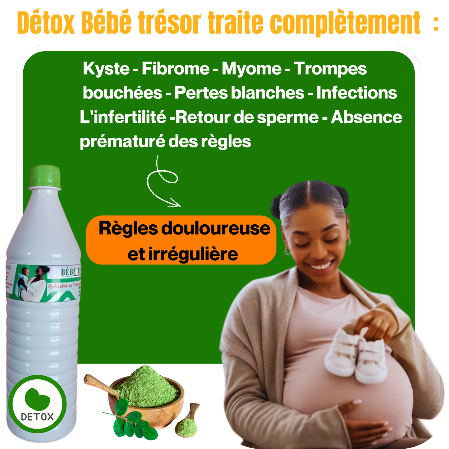 Détox Bébé trésor - Votre rêve d'être parent devient réalité
