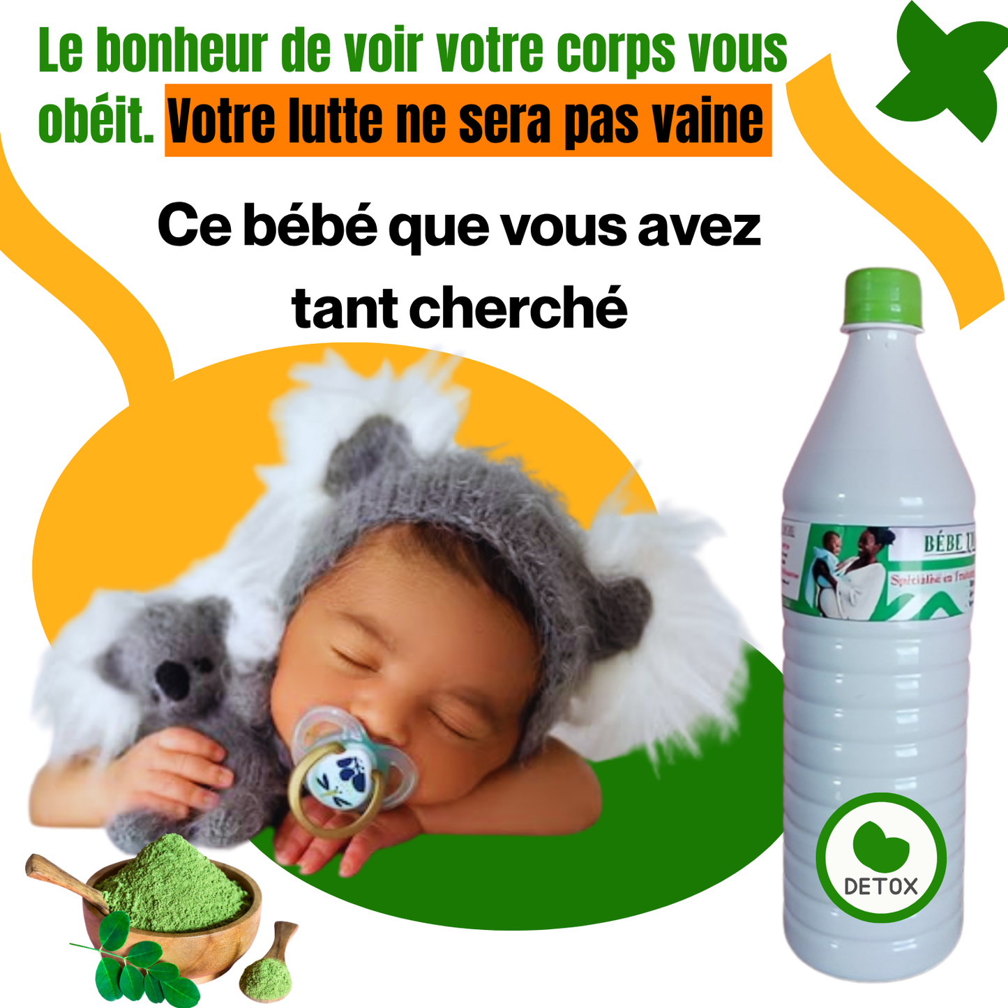 Détox Bébé trésor - Votre rêve d'être parent devient réalité