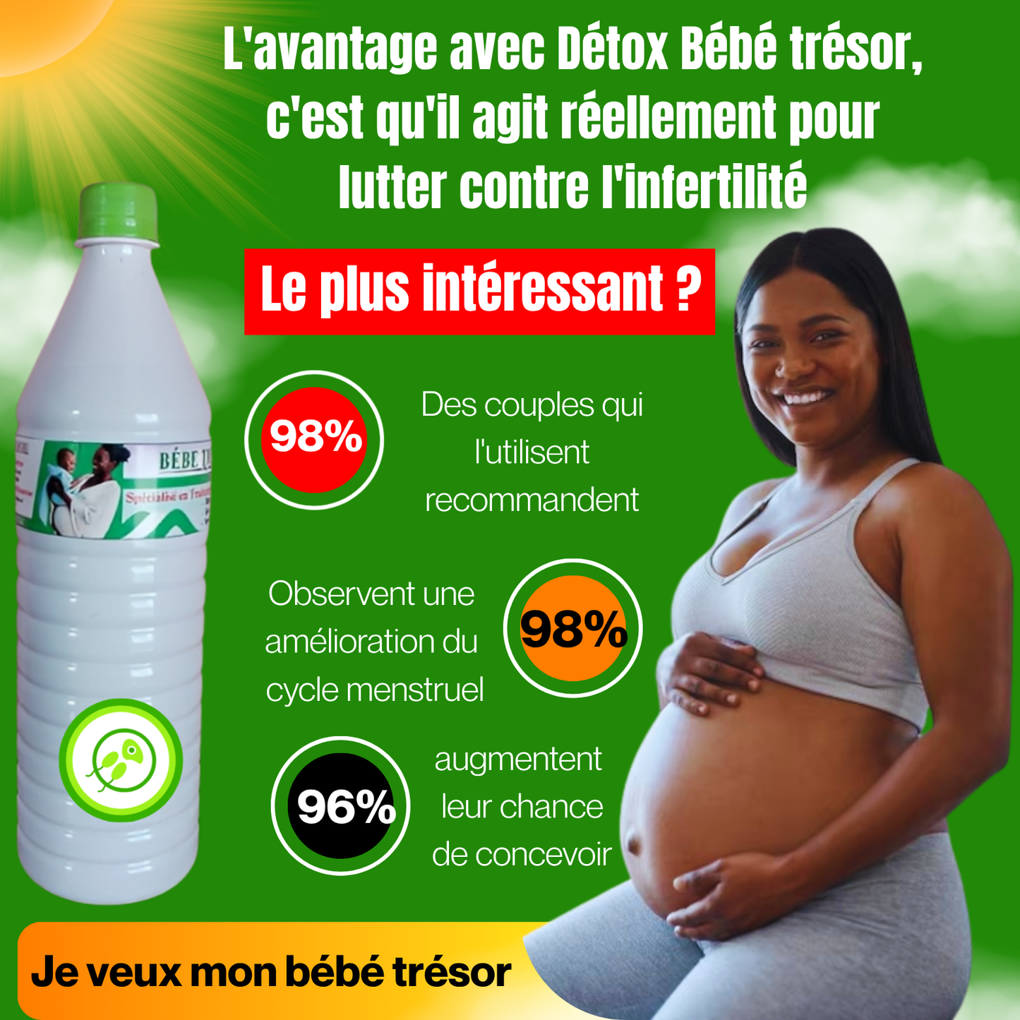 Détox Bébé trésor - Votre rêve d'être parent devient réalité
