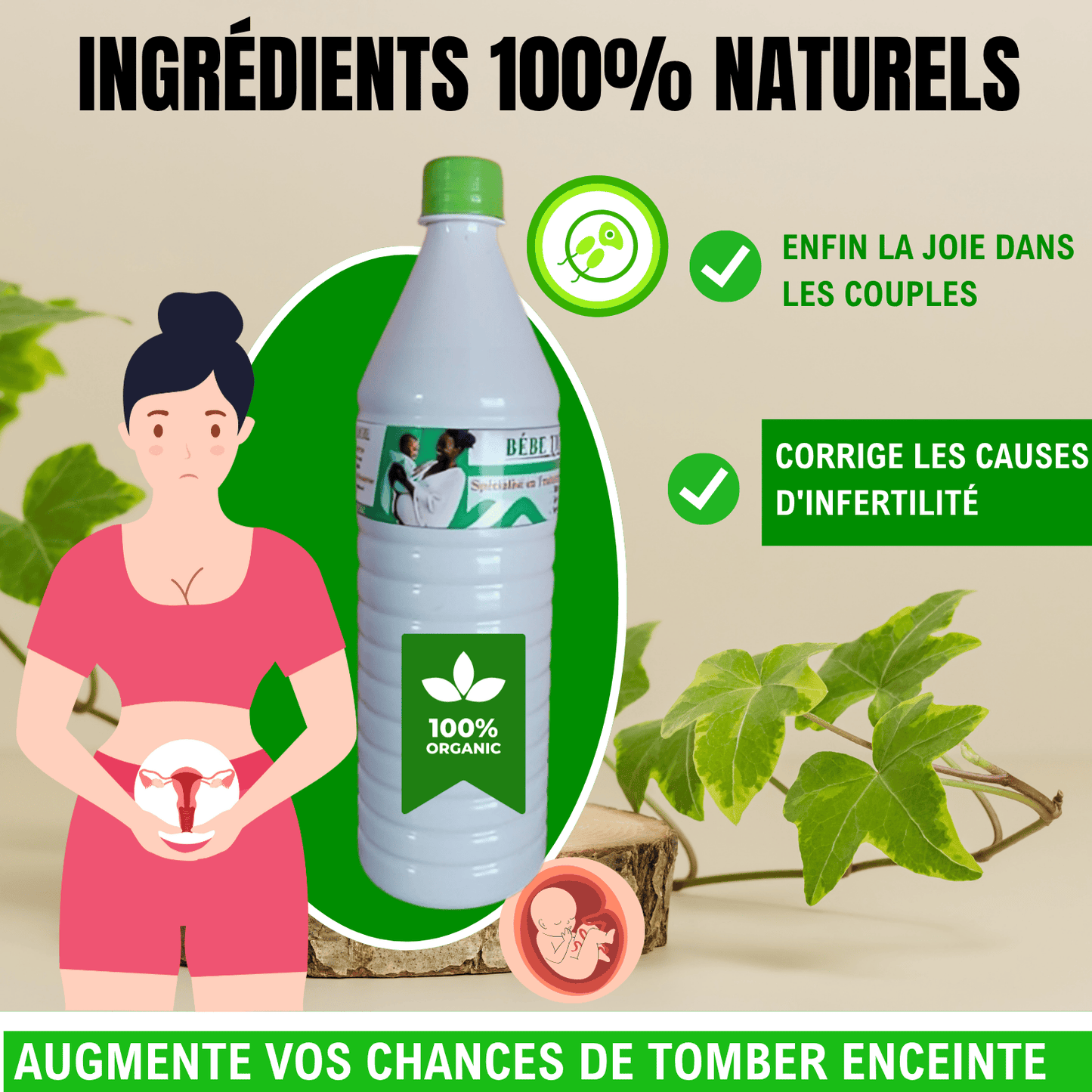 Détox Bébé trésor - Votre rêve d'être parent devient réalité