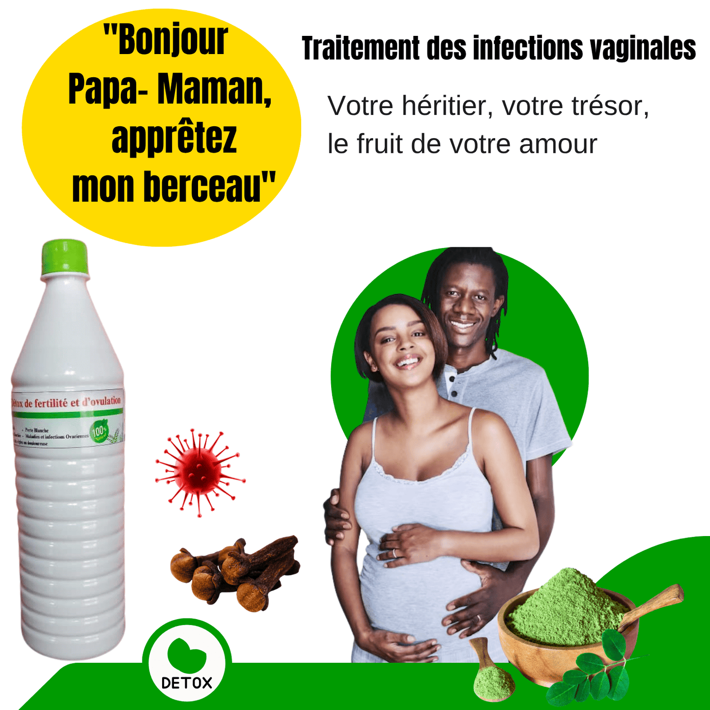 Détox Bébé trésor - Votre rêve d'être parent devient réalité