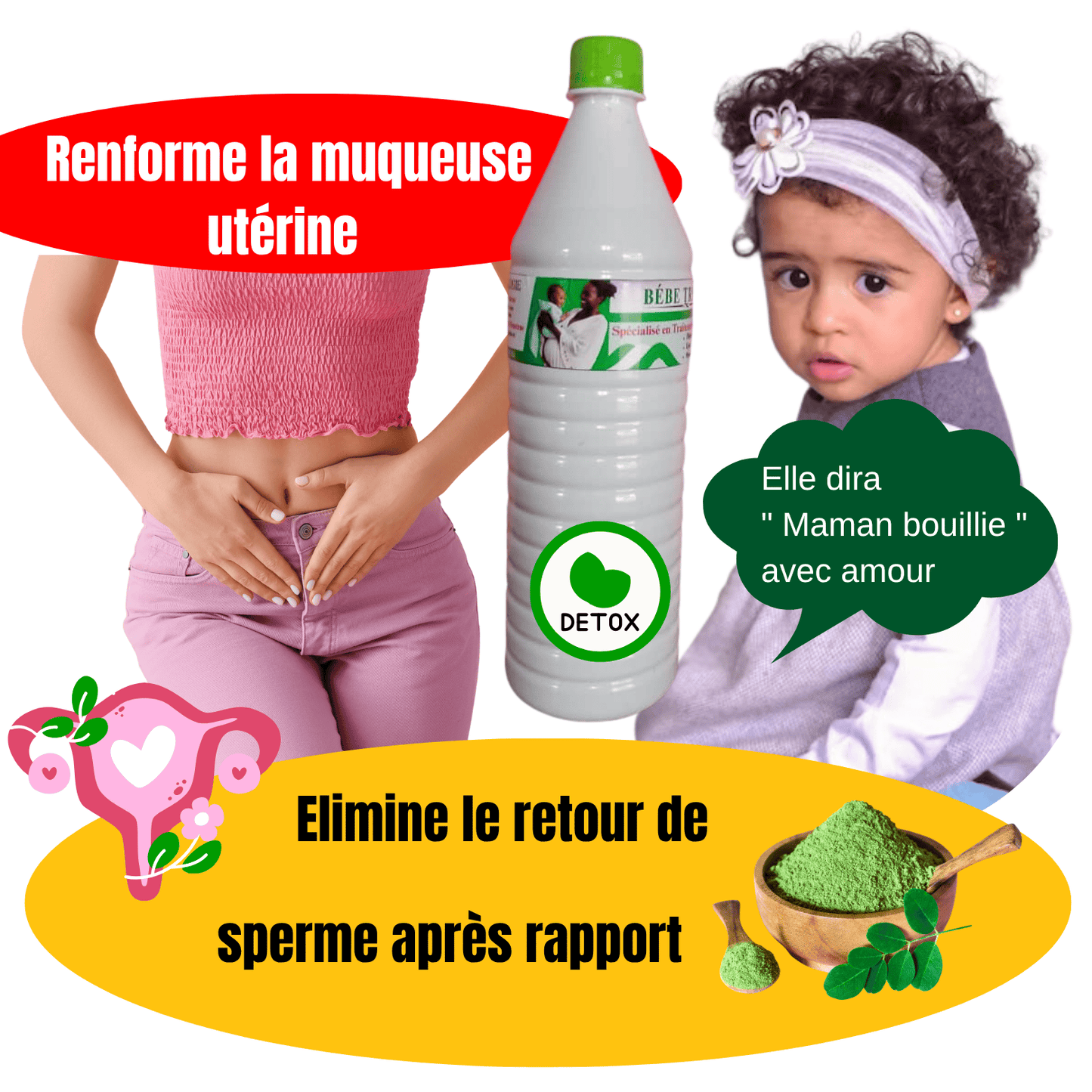 Détox Bébé trésor - Votre rêve d'être parent devient réalité